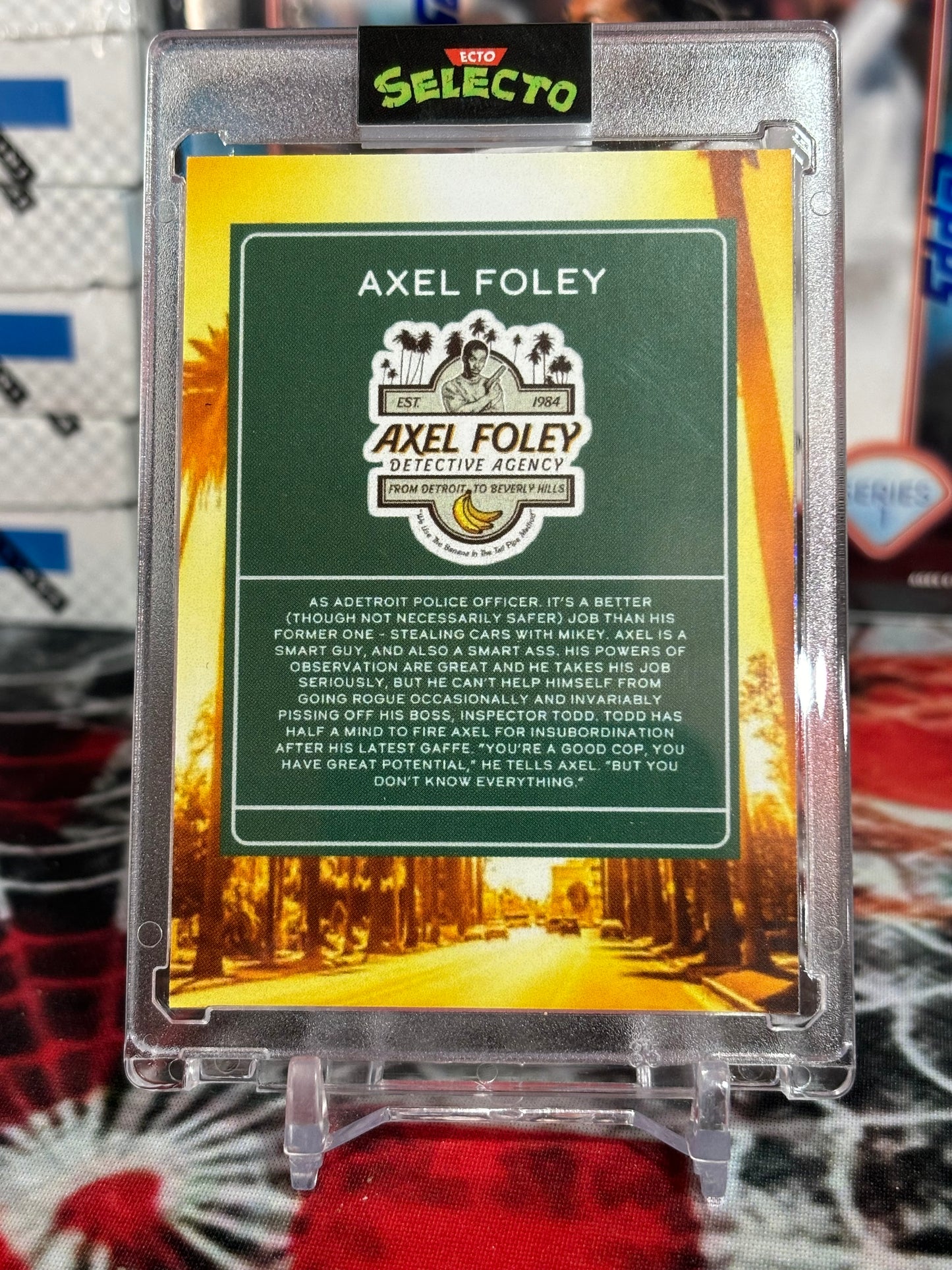 AXEL FOLEY “DOWNTOWN” CUSTOM CARD