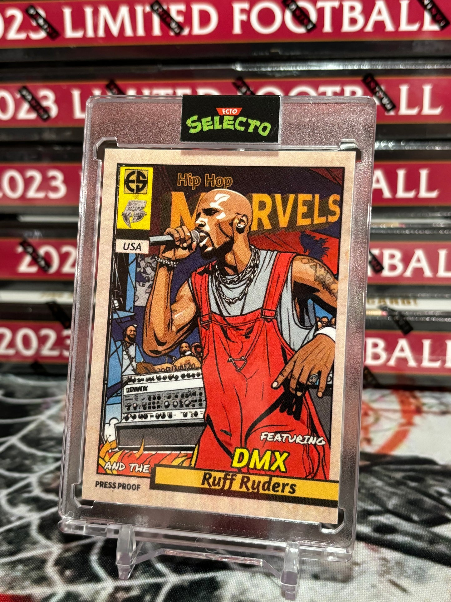 DMX “Hip-Hop Marvels” Custom Card – Fan-Made Panini Tribute
