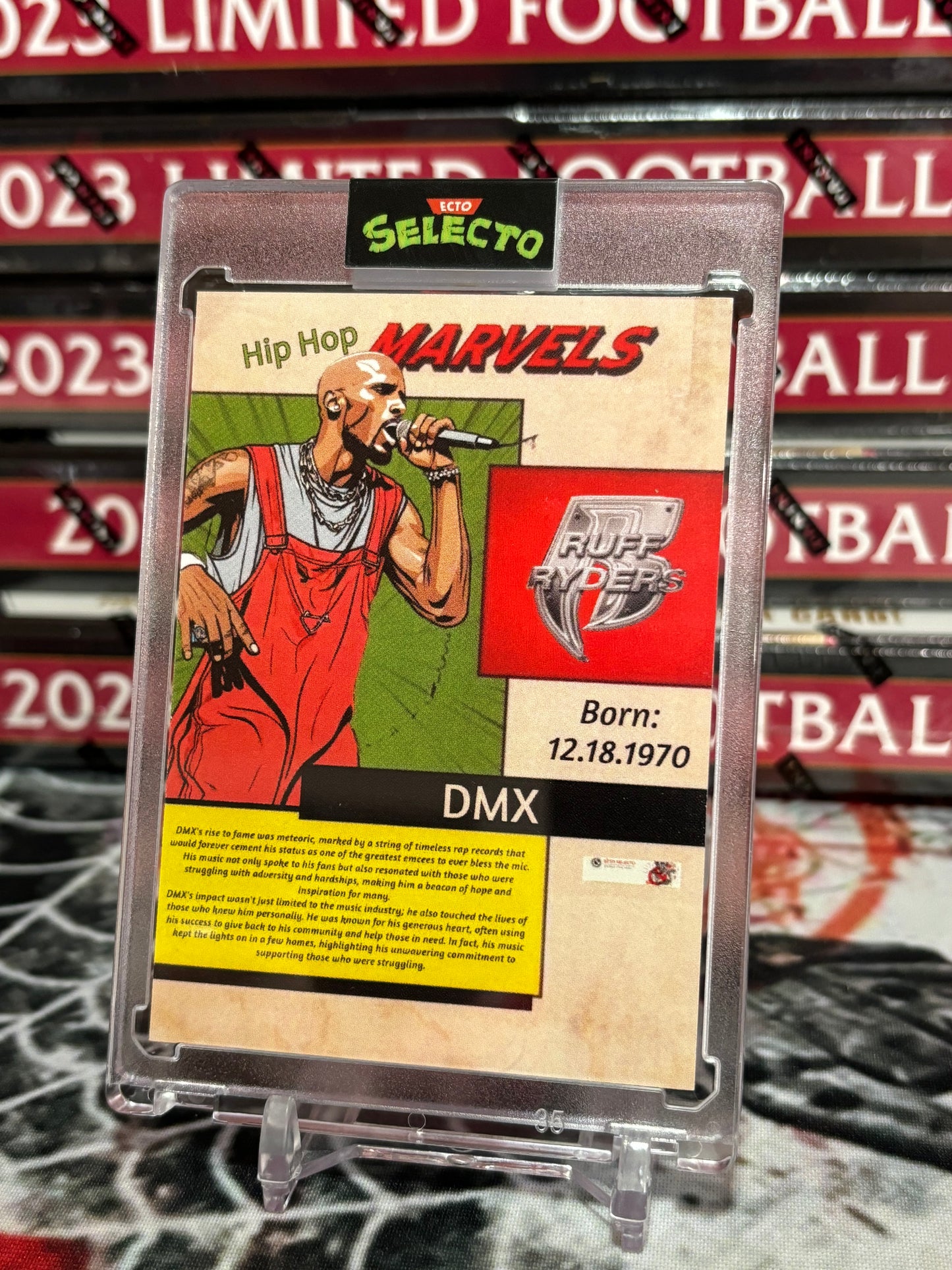 DMX “Hip-Hop Marvels” Custom Card – Fan-Made Panini Tribute