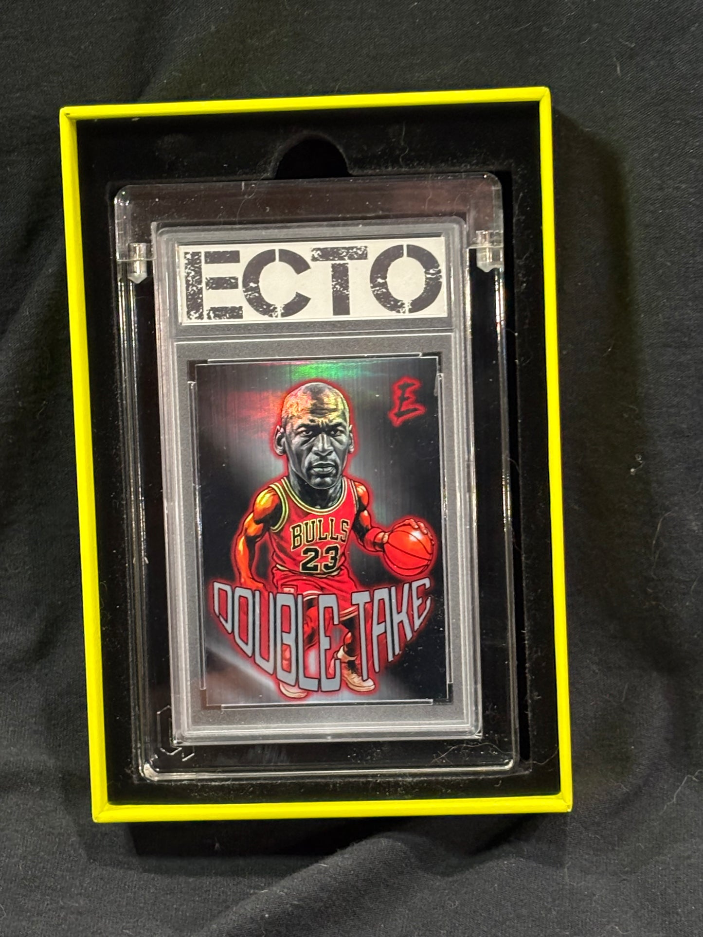 Michael Jordan “Double Take” 1/1 Art Card Set – (3 Slabbed Originals)