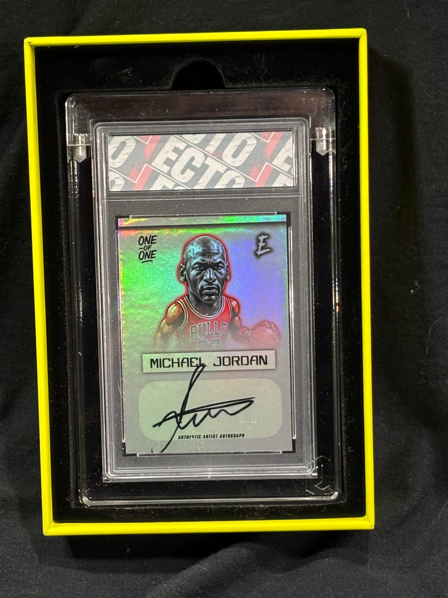 Michael Jordan “Double Take” 1/1 Art Card Set – (3 Slabbed Originals)