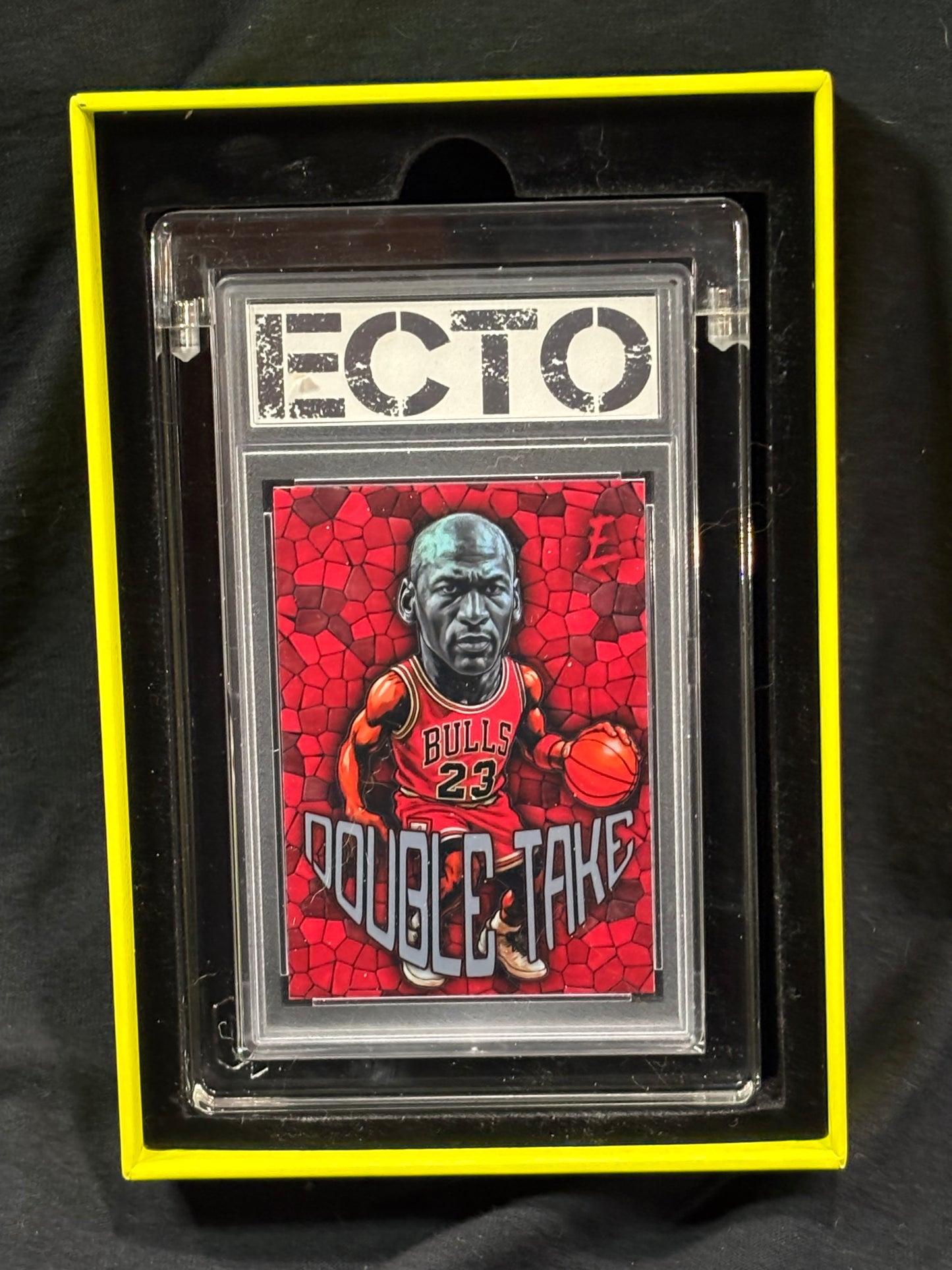 Michael Jordan “Double Take” 1/1 Art Card Set – (3 Slabbed Originals)