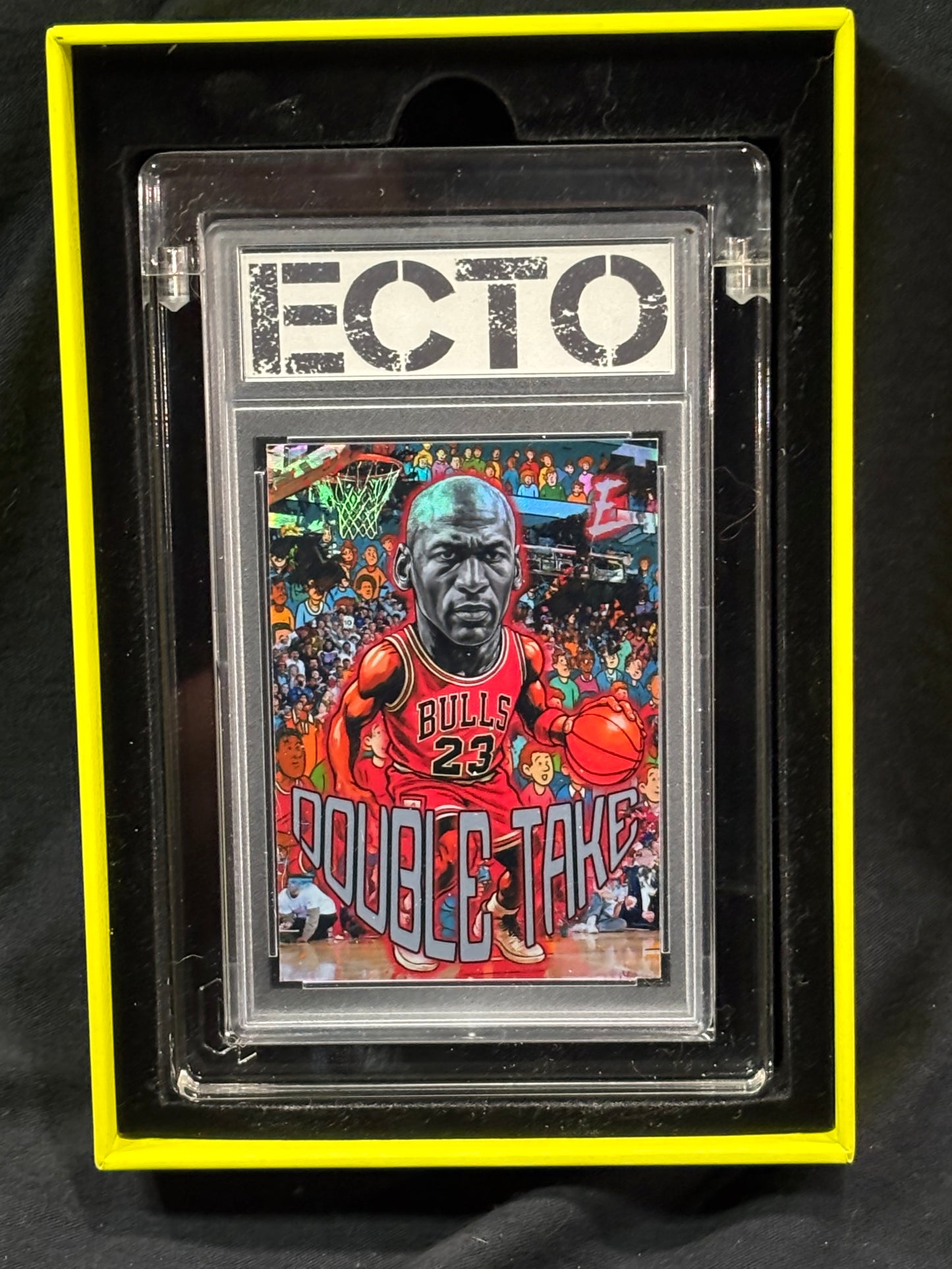 Michael Jordan “Double Take” 1/1 Art Card Set – (3 Slabbed Originals)