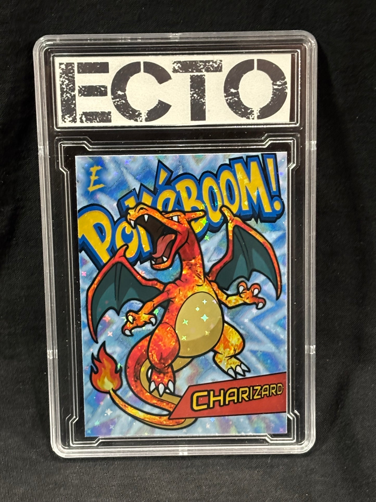 Ecto PokéBOOM! Charizard Set - Limited 1-of-1 Custom Slabbed Variants