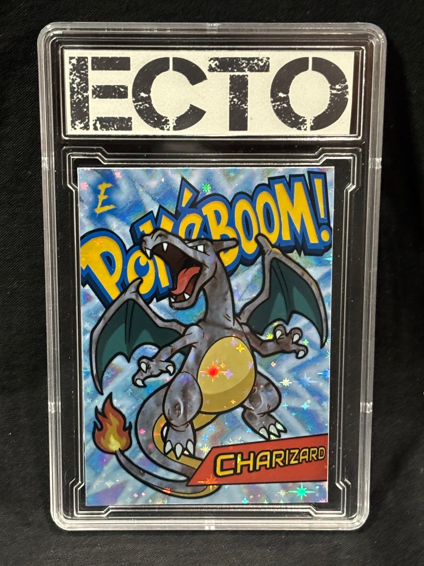 Ecto PokéBOOM! Charizard Set - Limited 1-of-1 Custom Slabbed Variants