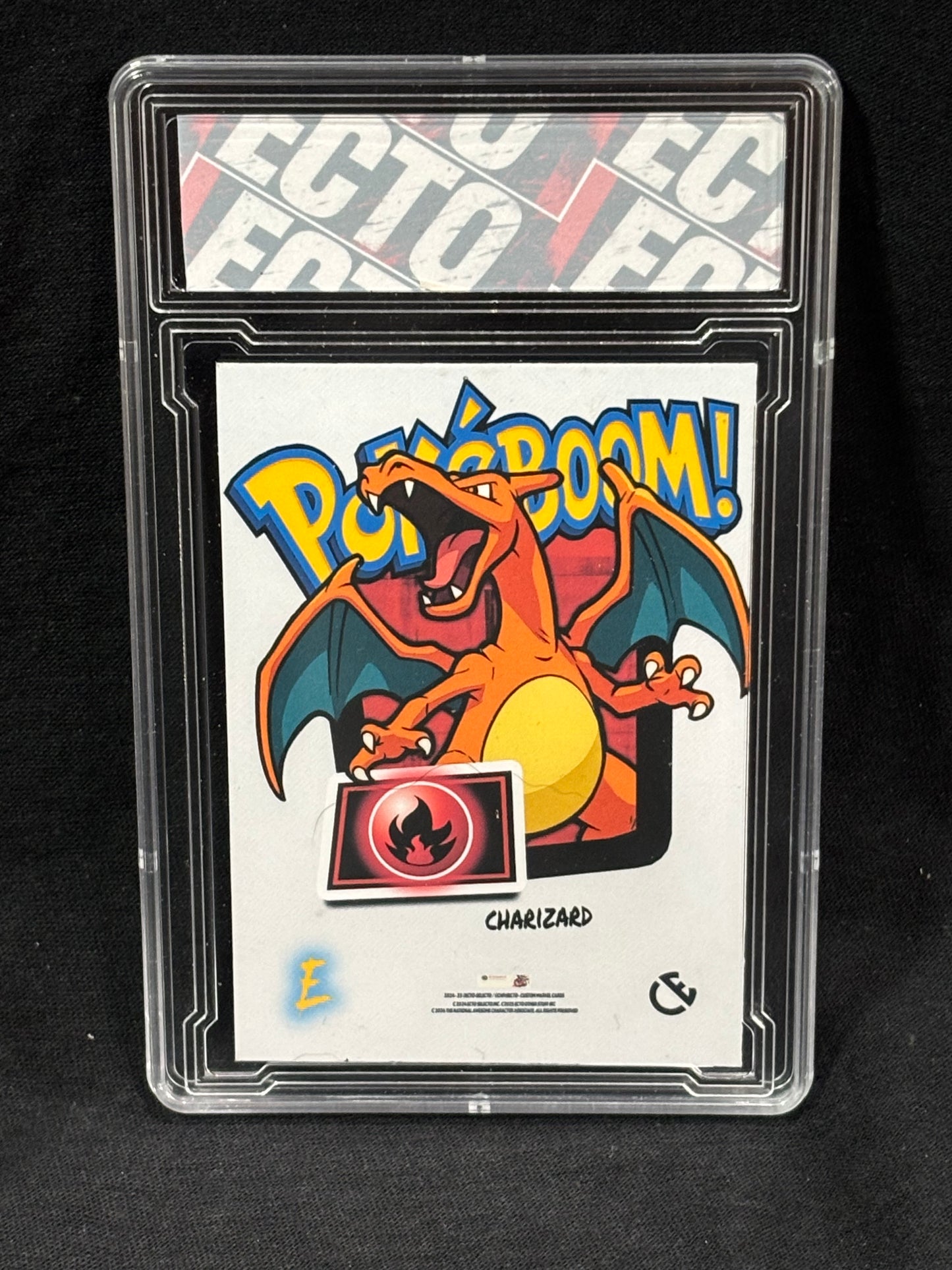 Ecto PokéBOOM! Charizard Set - Limited 1-of-1 Custom Slabbed Variants