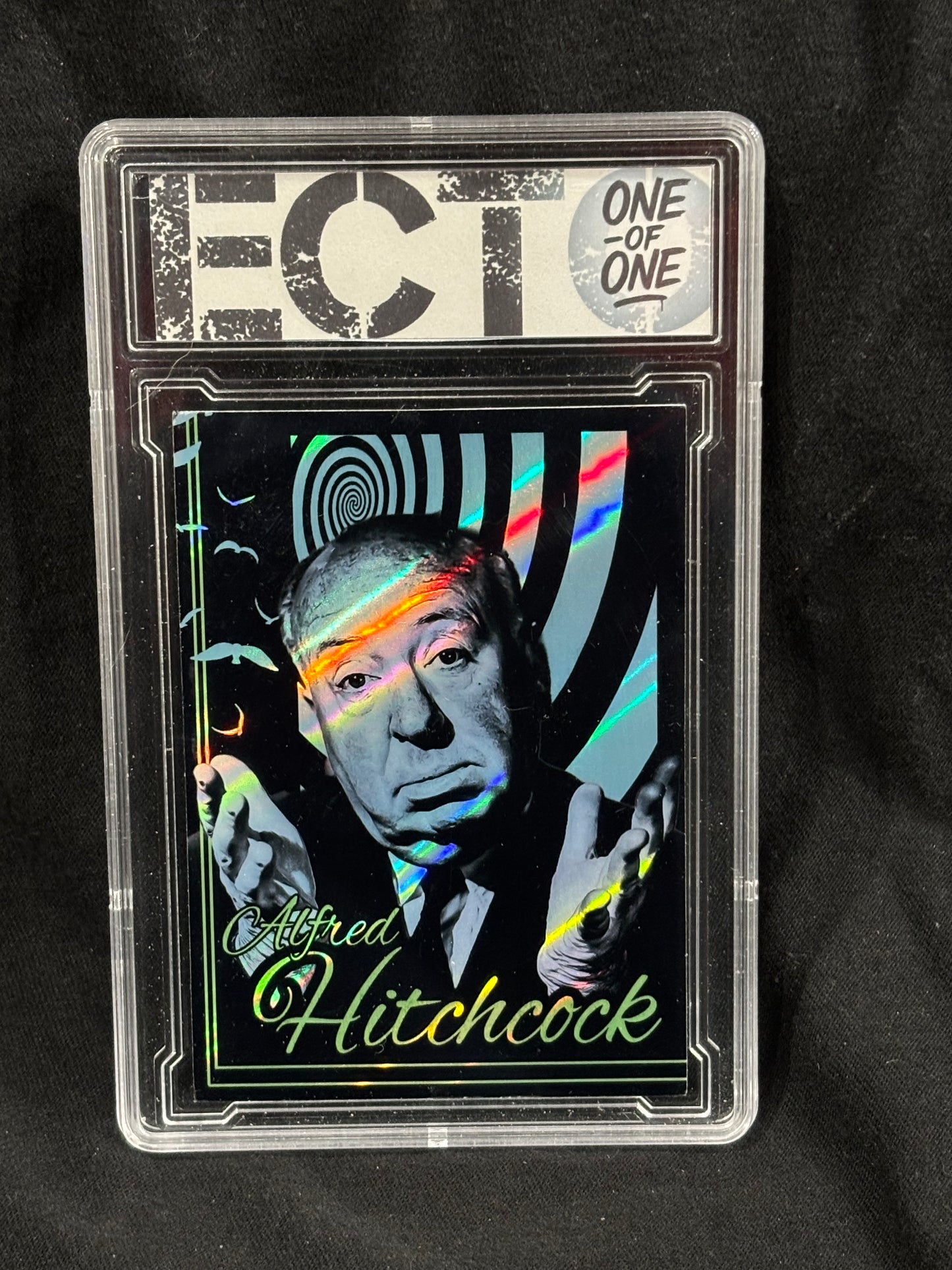 Alfred Hitchcock – "Master of Suspense" – (Ecto 1/1 Custom Card Set)