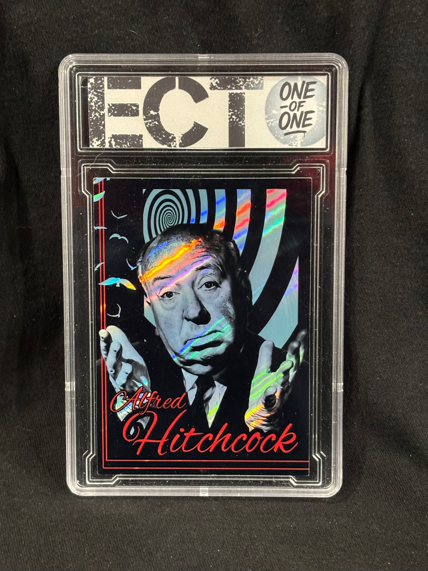 Alfred Hitchcock – "Master of Suspense" – (Ecto 1/1 Custom Card Set)