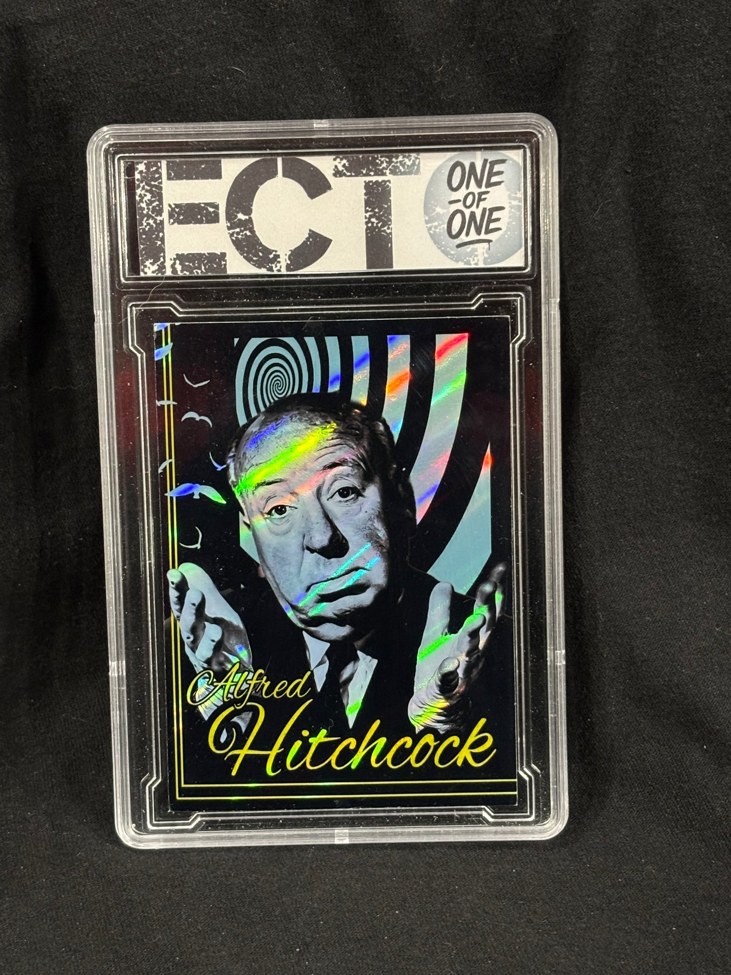 Alfred Hitchcock – "Master of Suspense" – (Ecto 1/1 Custom Card Set)