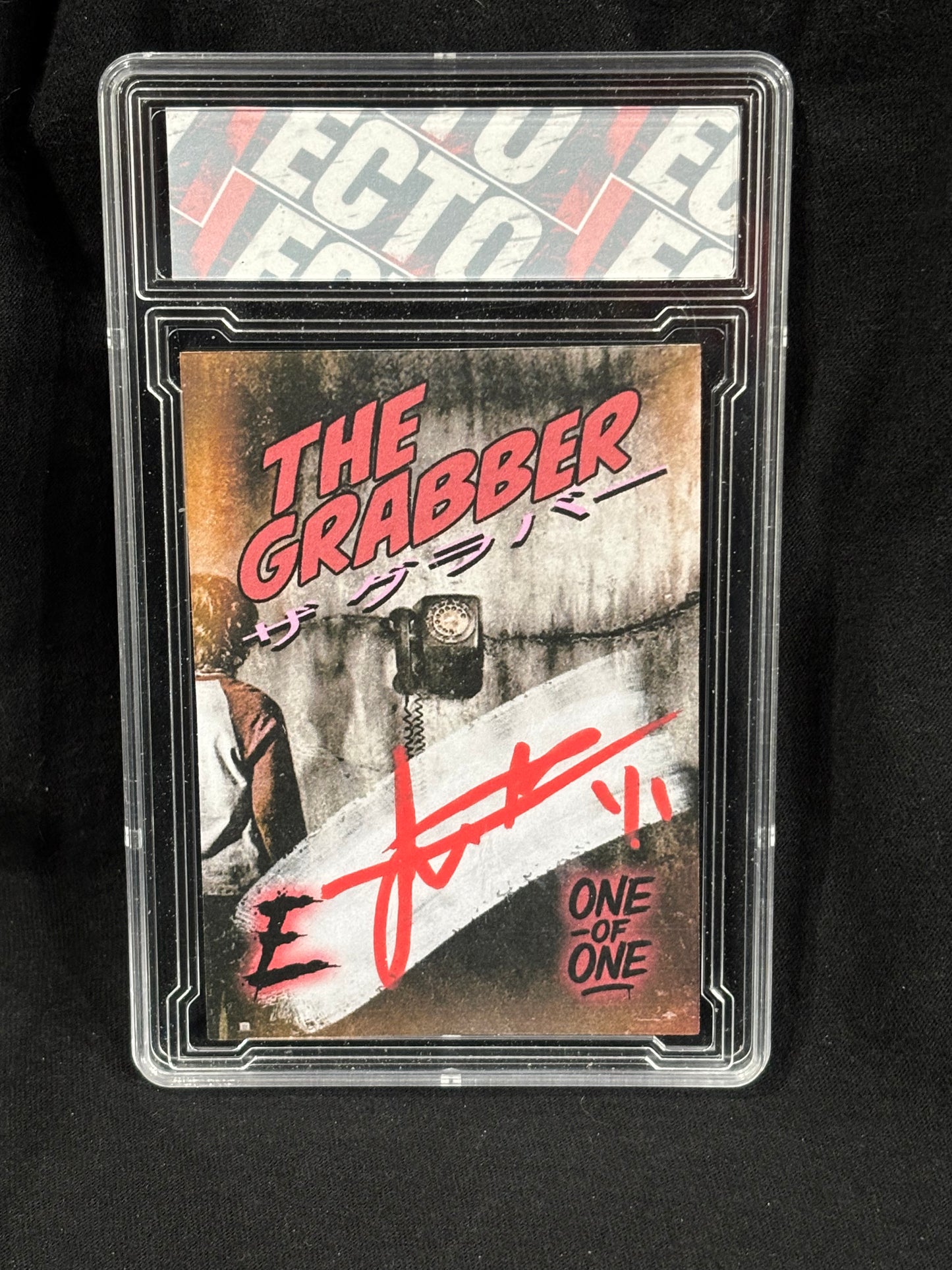 The Grabber – “Phone Is Dead” 4-Card Set (Ecto One-of-One Series)