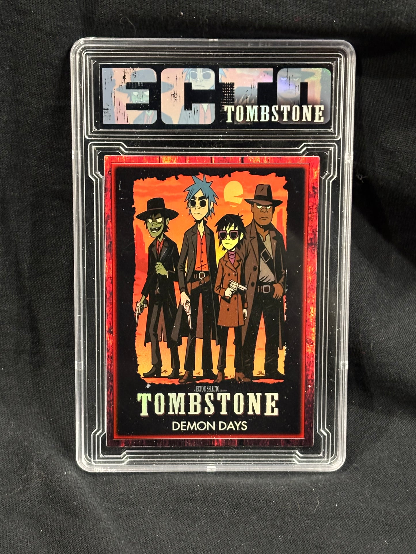 Tombstone x Gorillaz – “The VHS Cut” – (Ecto Selecto 1/1 Parody Card + VHS Set)