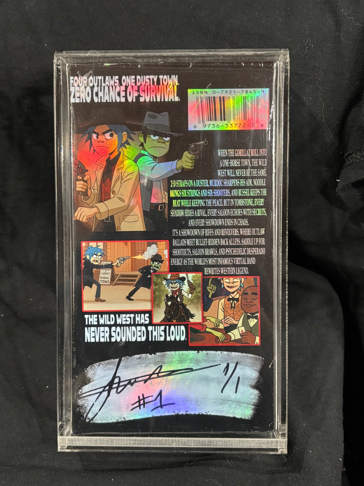 Tombstone x Gorillaz – “The VHS Cut” – (Ecto Selecto 1/1 Parody Card + VHS Set)