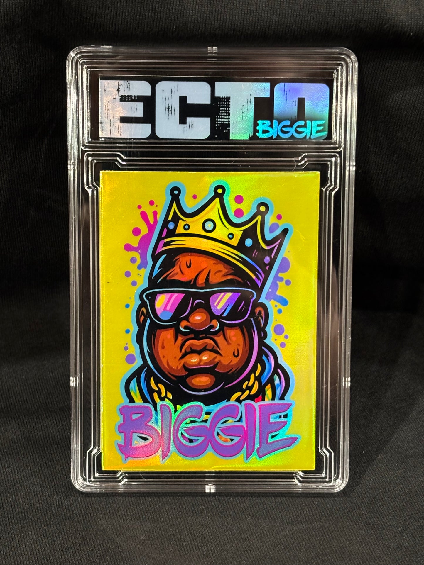 Biggie – "Crown Classics" – 1/1 Custom Card Set (Artist Proof + 7 Variations) – (Ecto Selecto Slabbed Collectible)