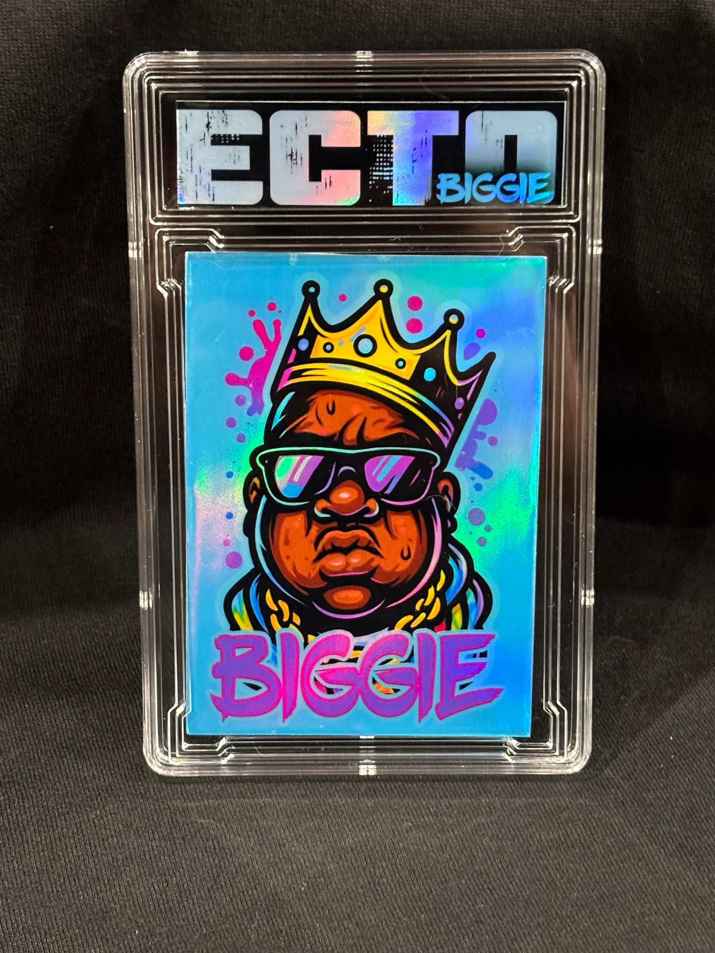 Biggie – "Crown Classics" – 1/1 Custom Card Set (Artist Proof + 7 Variations) – (Ecto Selecto Slabbed Collectible)