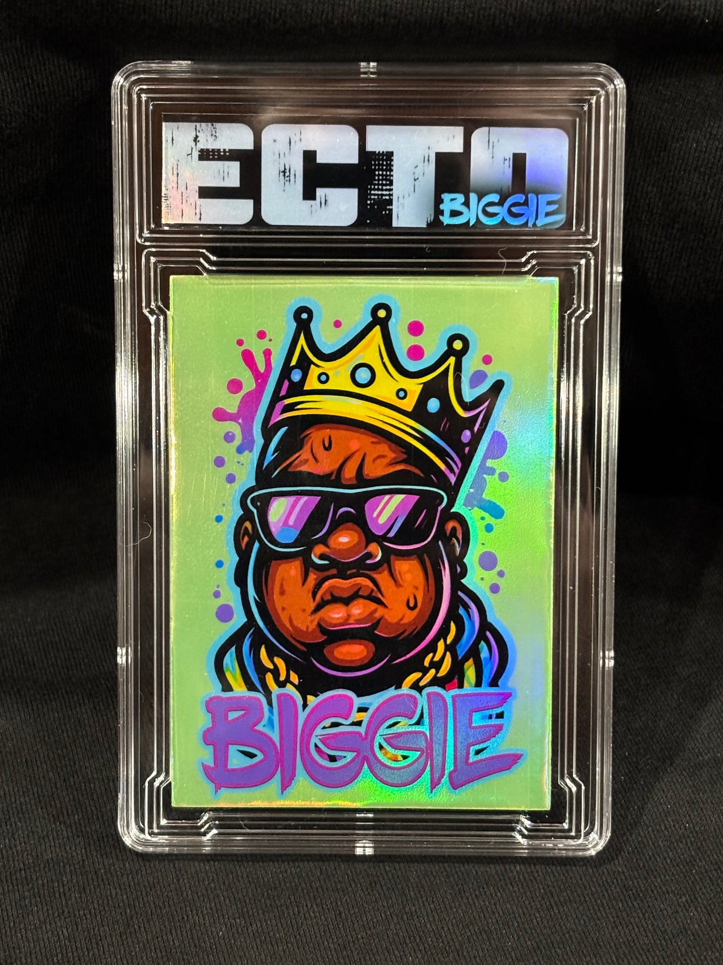 Biggie – "Crown Classics" – 1/1 Custom Card Set (Artist Proof + 7 Variations) – (Ecto Selecto Slabbed Collectible)