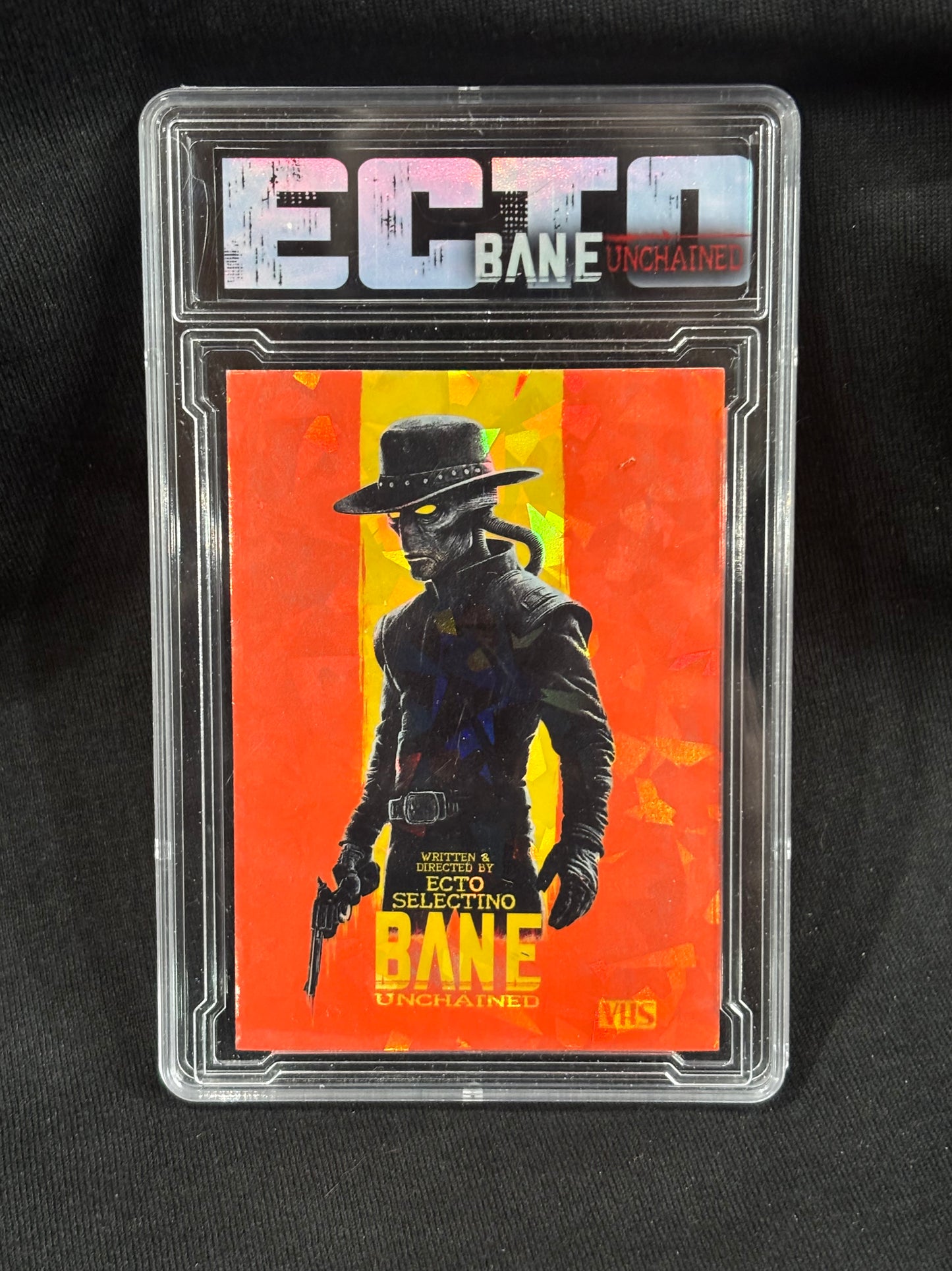Bane Unchained – "Cad Bane x Django Unchained VHS + Custom Card Set" – (Ecto Selecto 1/1)