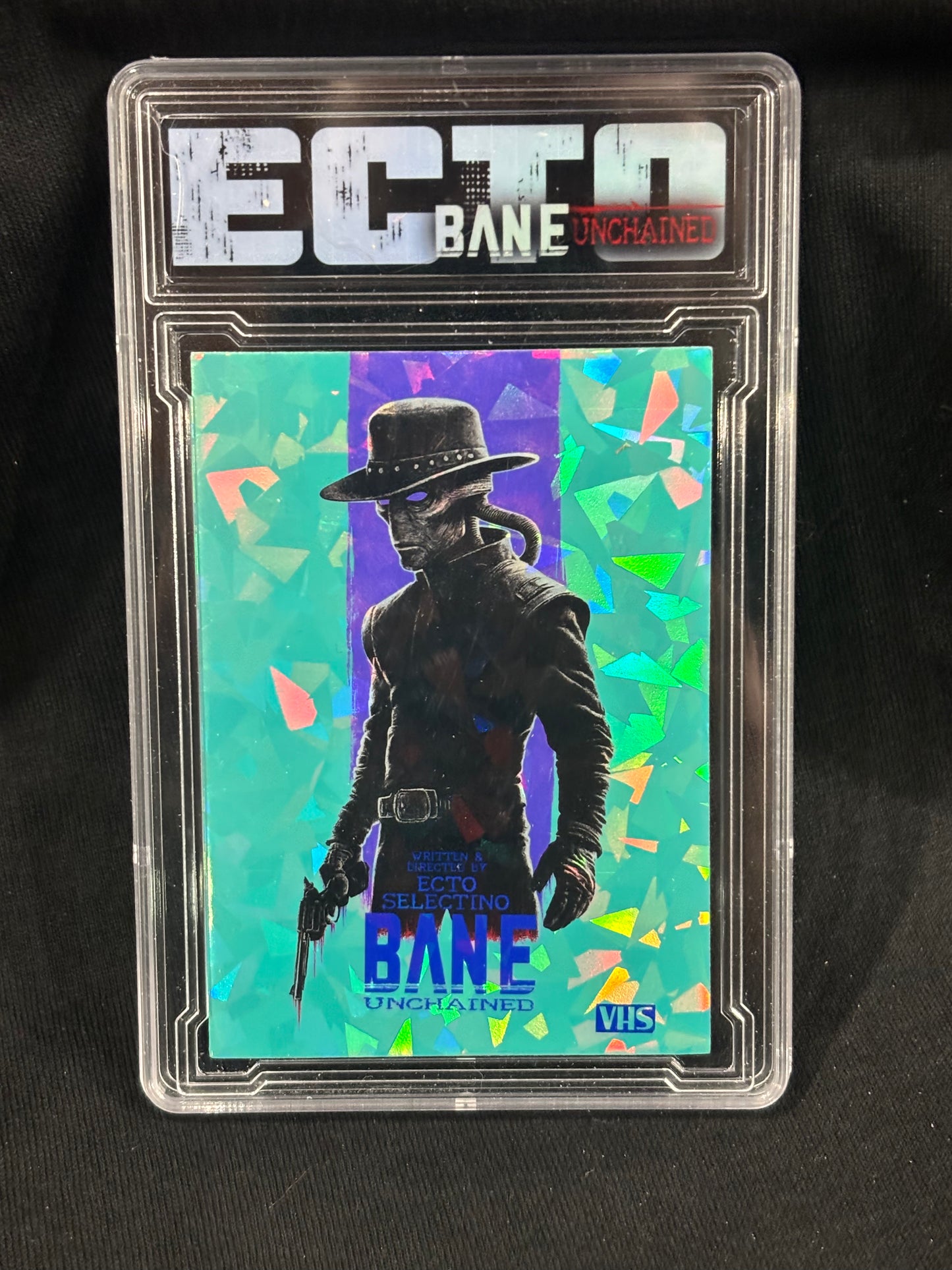 Bane Unchained – "Cad Bane x Django Unchained VHS + Custom Card Set" – (Ecto Selecto 1/1)