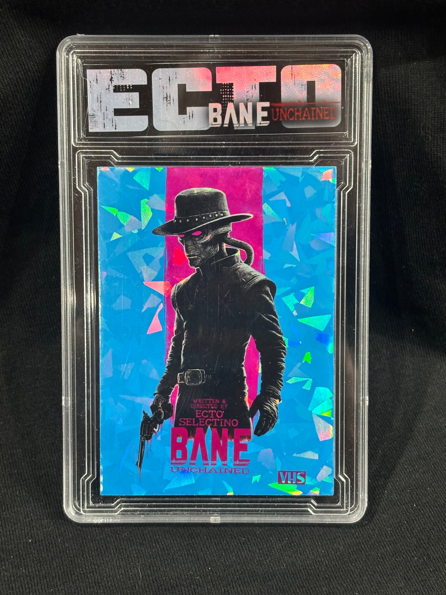 Bane Unchained – "Cad Bane x Django Unchained VHS + Custom Card Set" – (Ecto Selecto 1/1)