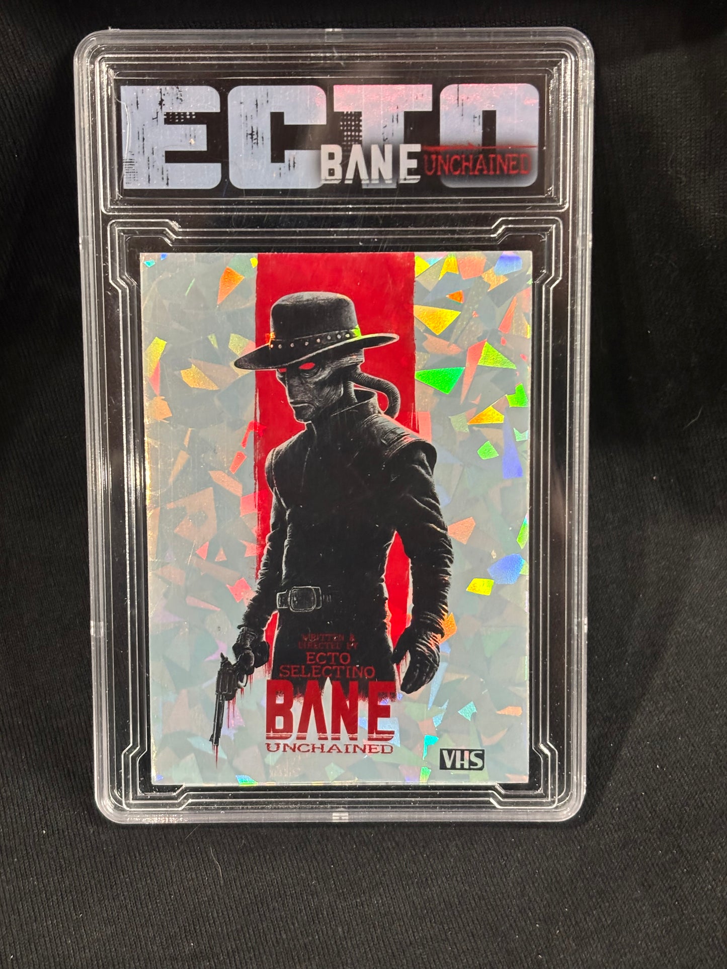 Bane Unchained – "Cad Bane x Django Unchained VHS + Custom Card Set" – (Ecto Selecto 1/1)
