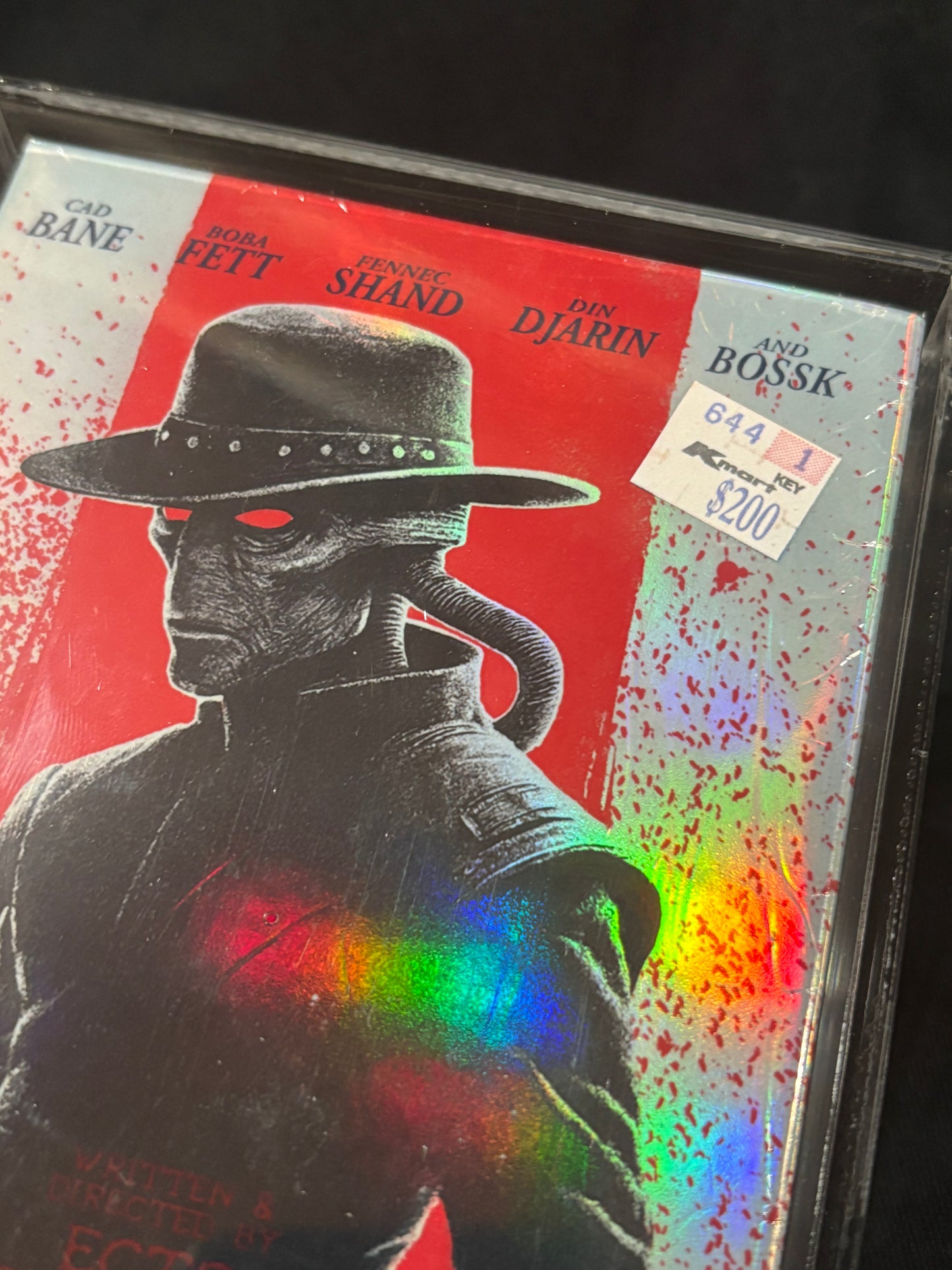 Bane Unchained – "Cad Bane x Django Unchained VHS + Custom Card Set" – (Ecto Selecto 1/1)