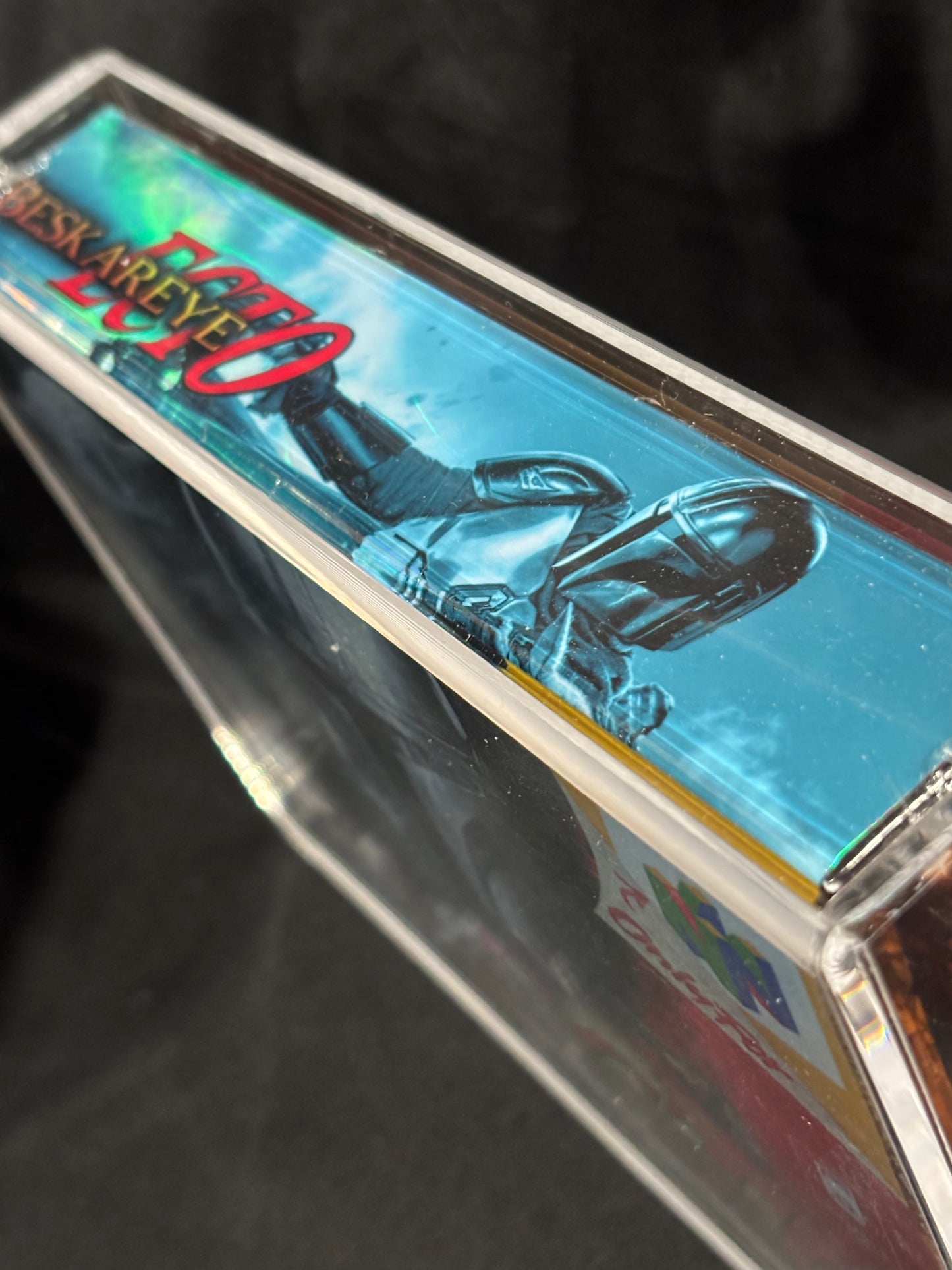 The Mandalorian x GoldenEye 007 – Custom Nintendo 64 Box – 1/1 Acrylic Display (No Variations, No Remakes)