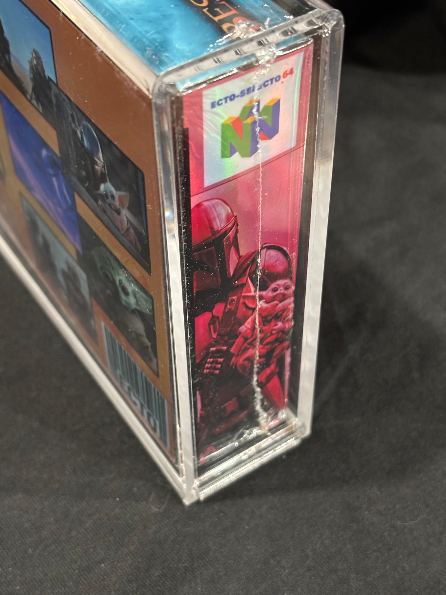 The Mandalorian x GoldenEye 007 – Custom Nintendo 64 Box – 1/1 Acrylic Display (No Variations, No Remakes)