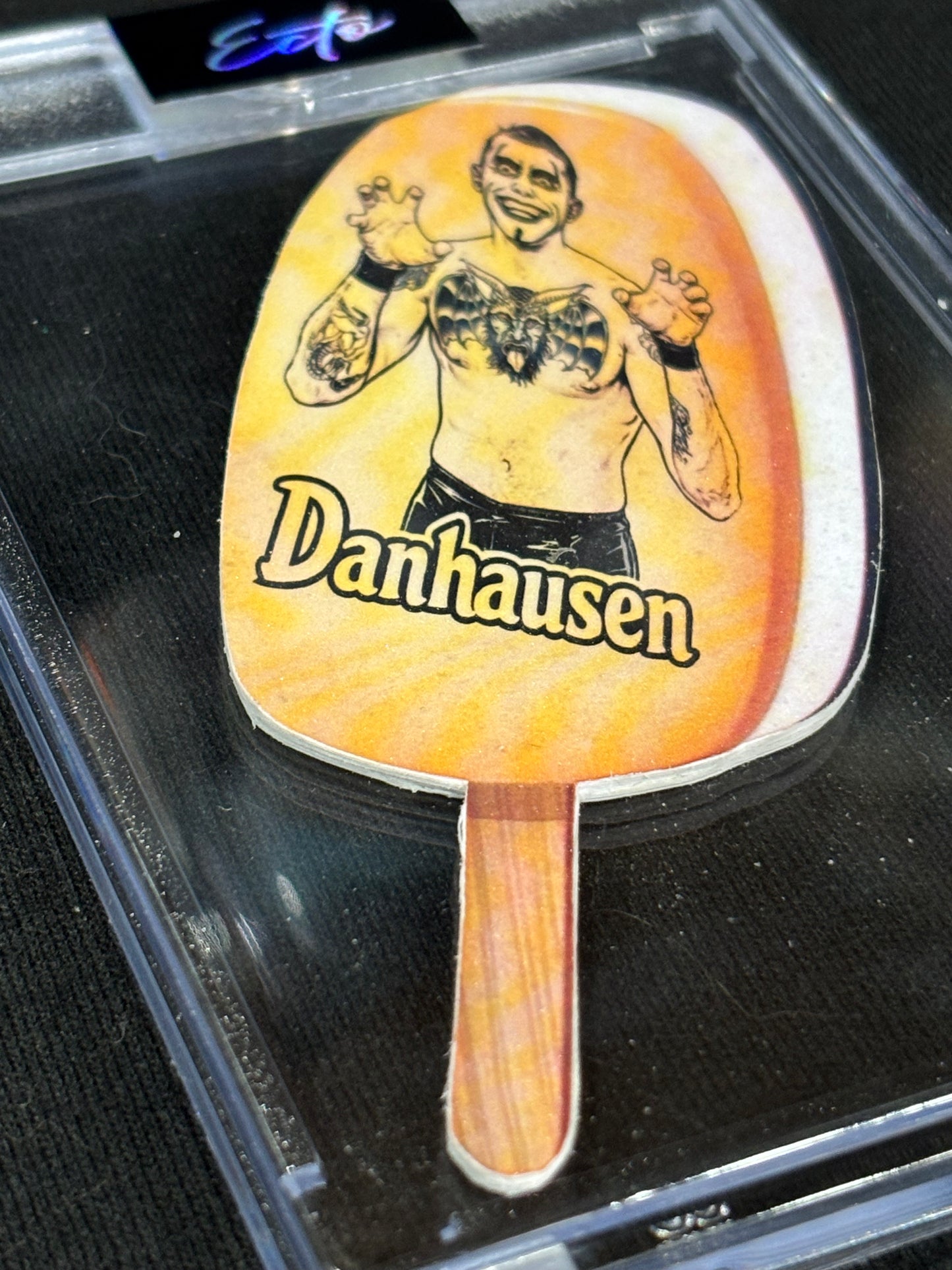 Danhausen – “Very Nice, Very Frozen” – (Ecto Selecto 1/1 Die Cut Art Card)
