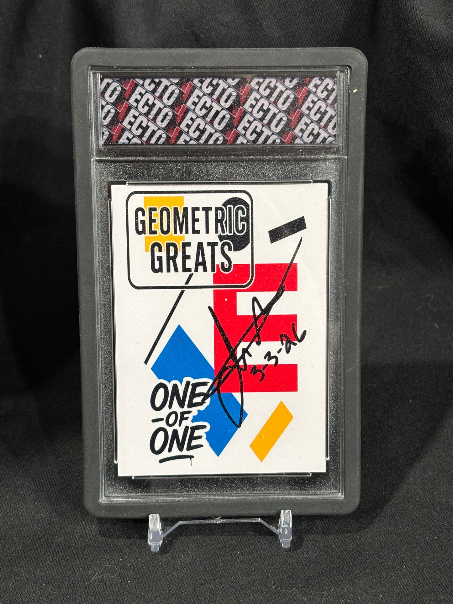 Frank Thomas – “Draft Day Geometry” – (Geometric Greats 1/1 Art Card)