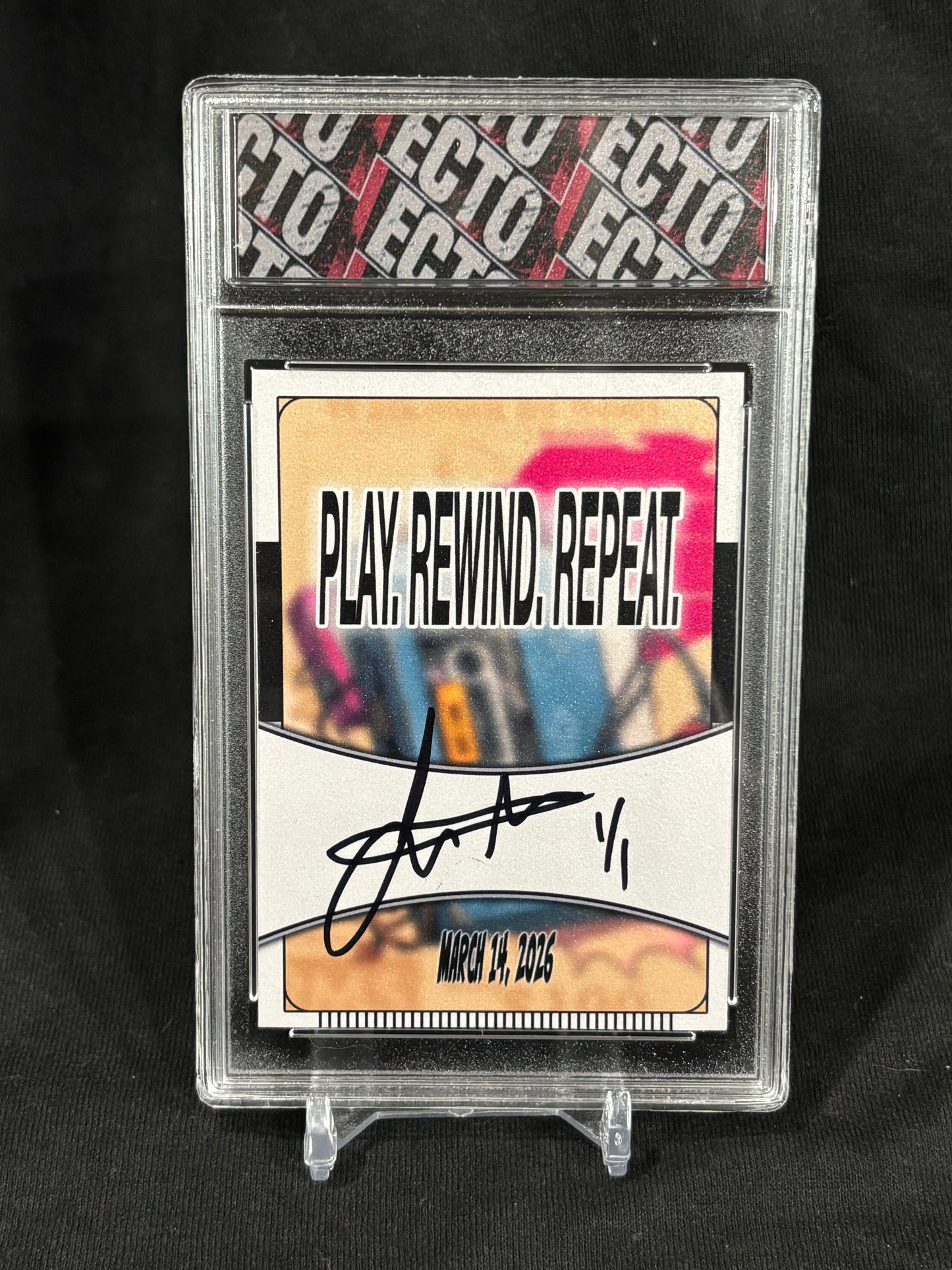 Sony Walkman – “Play. Rewind. Repeat.” – (Ecto Selecto 1/1 Art Card)