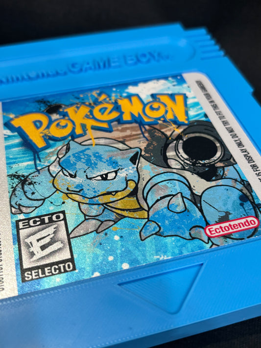 Blastoise – “Ectotendo Cartridge” – (Oversized Display Art Piece 5x6)