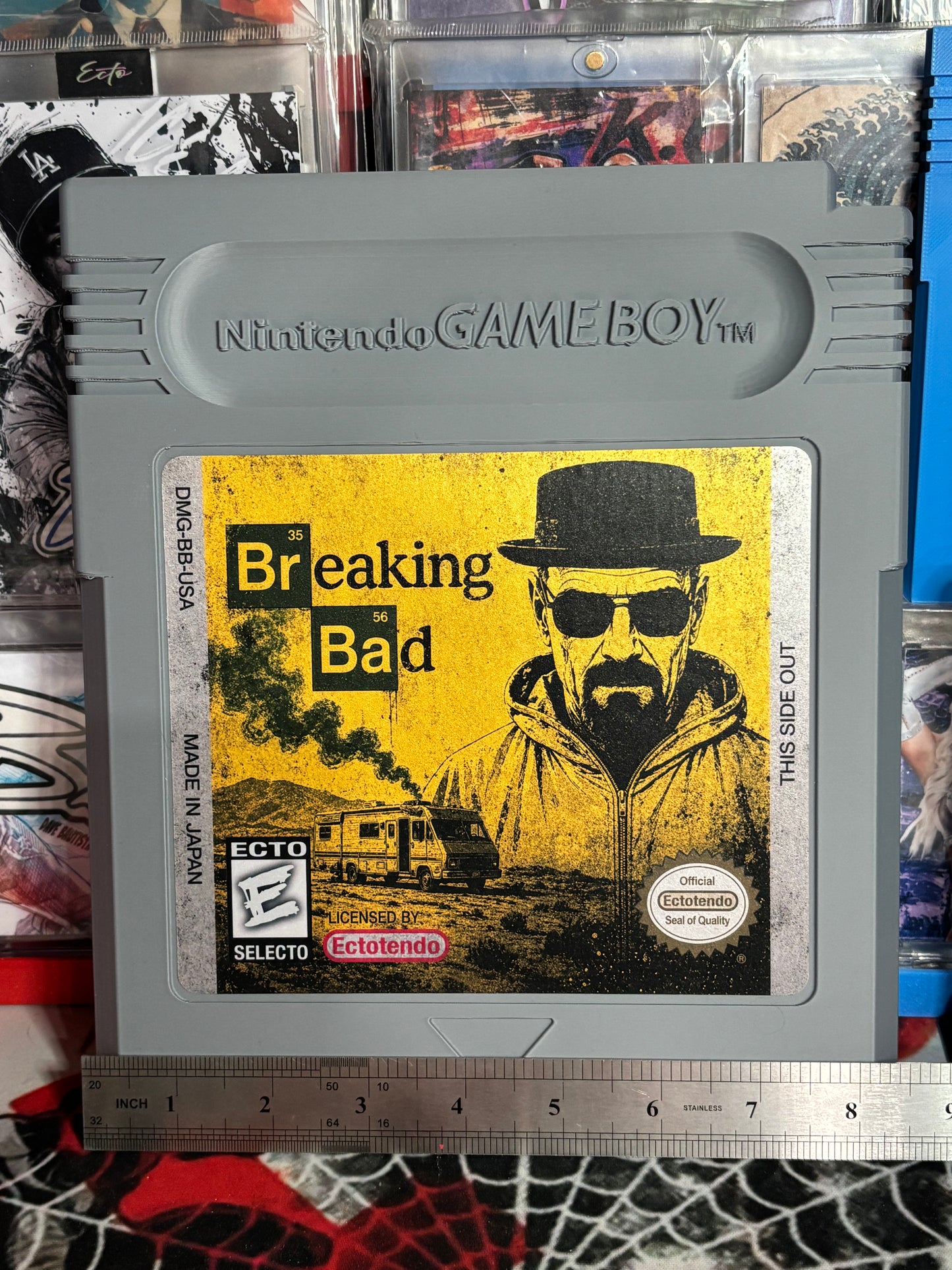 Breaking Bad – “Ectotendo Cartridge (Jumbo)” – (8.5x9.5 Oversized Display Art Piece)
