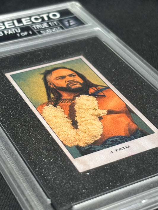 Jacob Fatu – “T206” – (ECTO SELECTO 1/1 Wrestling Art Card)