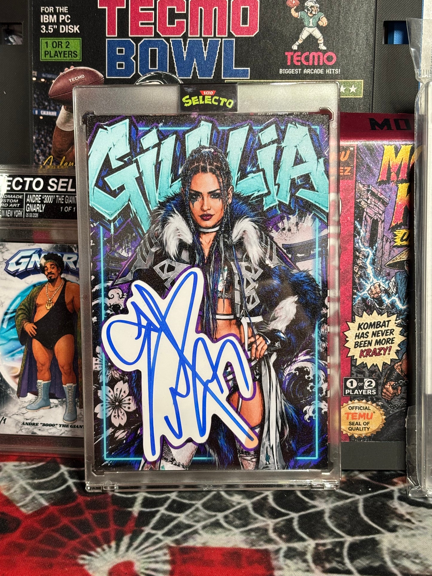 Giulia + Stephanie Vaquer + “The Demon” Finn Bálor — Custom Commission Bundle — (Ecto Selecto Artist Collection)