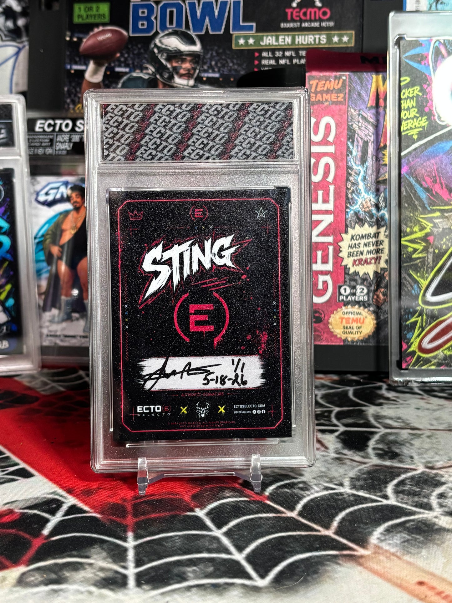 Sting – “The Icon” – (Ecto Selecto 2.5x3.5 Art Card)