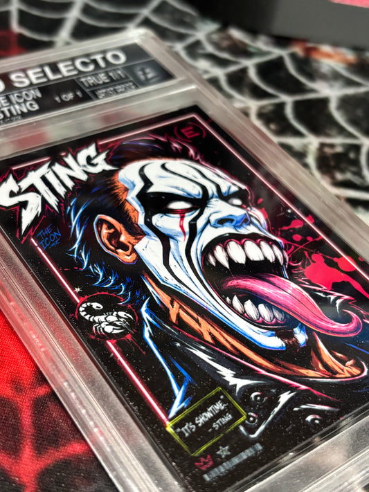 Sting – “The Icon” – (Ecto Selecto 2.5x3.5 Art Card)