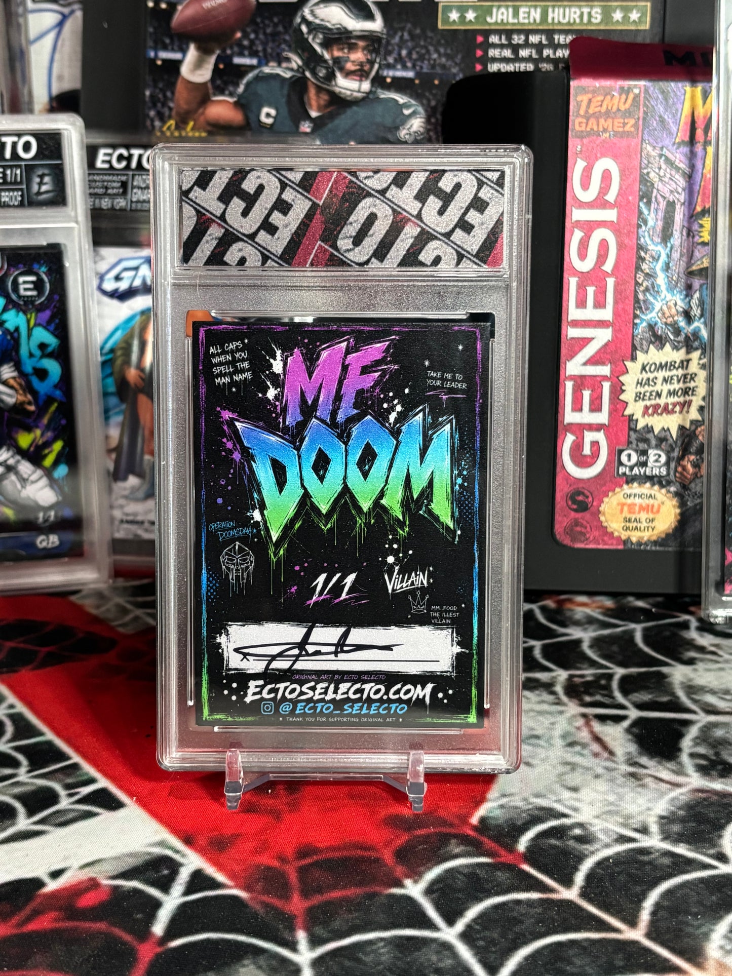 MF DOOM – “Street Static” – (Ecto Selecto 2.5x3.5 Art Card)