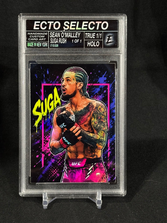 Sean "Suga" O'Malley – "Suga Rush" | Ecto Selecto Original Art Card