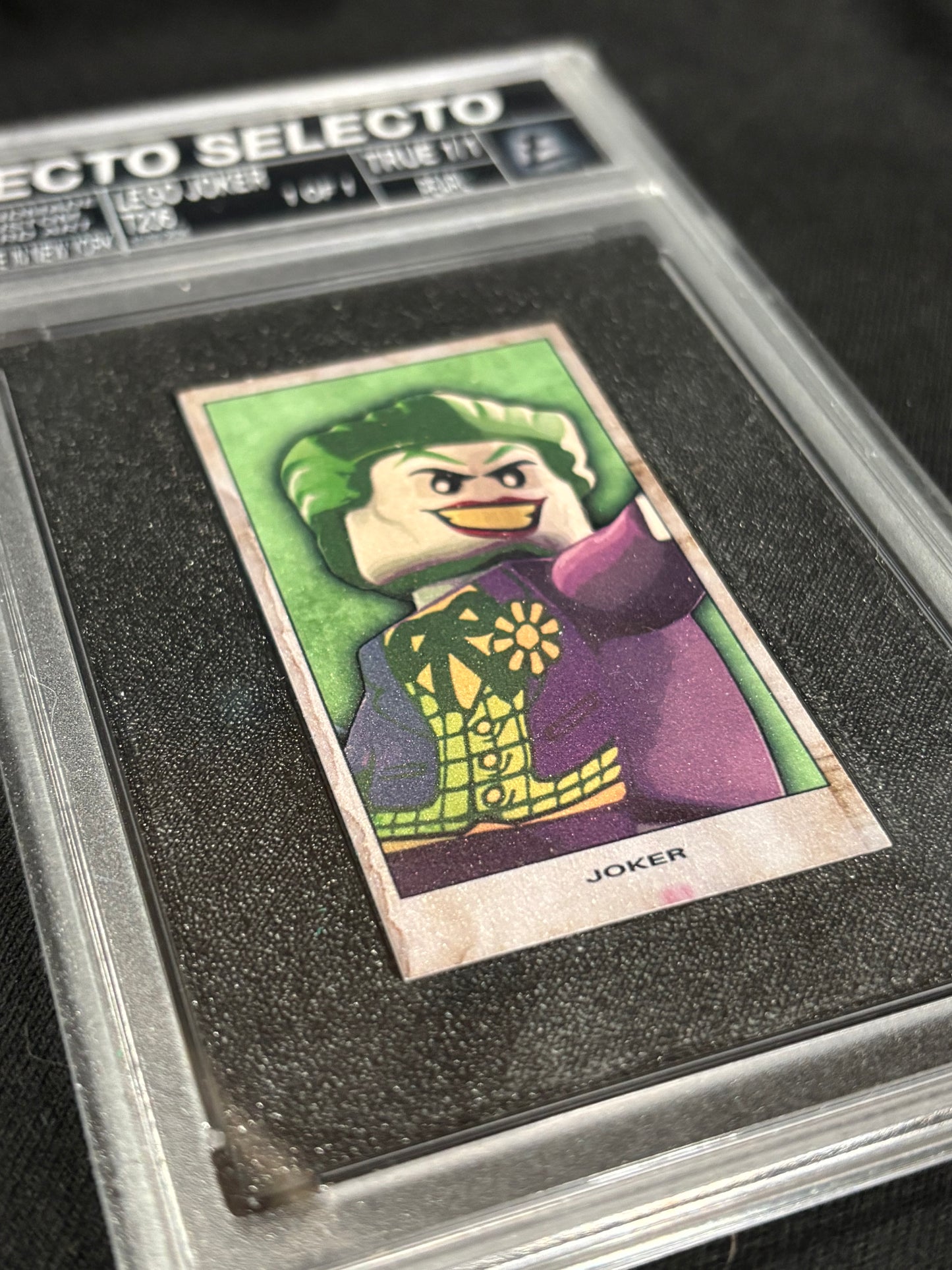 LEGO Joker T206-Inspired Custom Art Card | Base & 1/1 Parallels