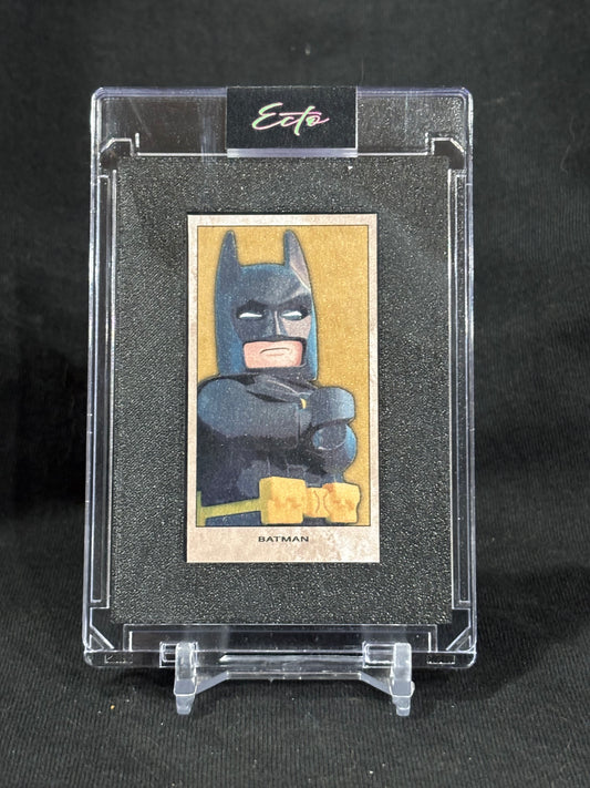 LEGO Batman T206-Inspired Custom Art Card | Base & 1/1 Parallels