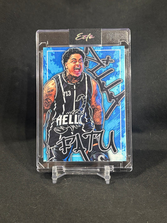 Zilla Fatu “Unleashed” Custom Art Card | Base & Random 1/1 Parallels