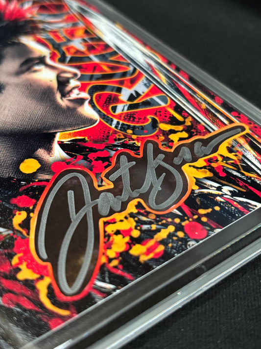 Dante Basco as Rufio — Hook 1/1 Cut Signature Art | Beckett Authenticated | 4×6