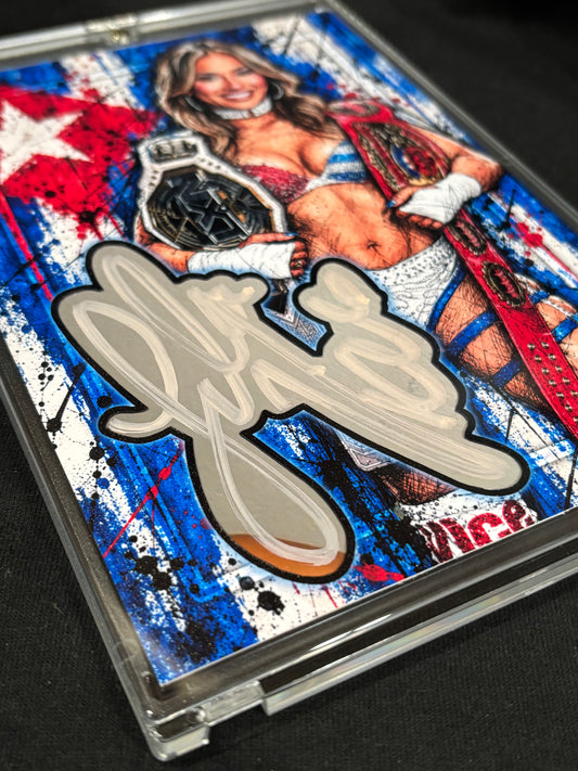 Lola Vice 5×7 Cut Signature – JSA Witnessed Donor Autograph | Ecto Selecto