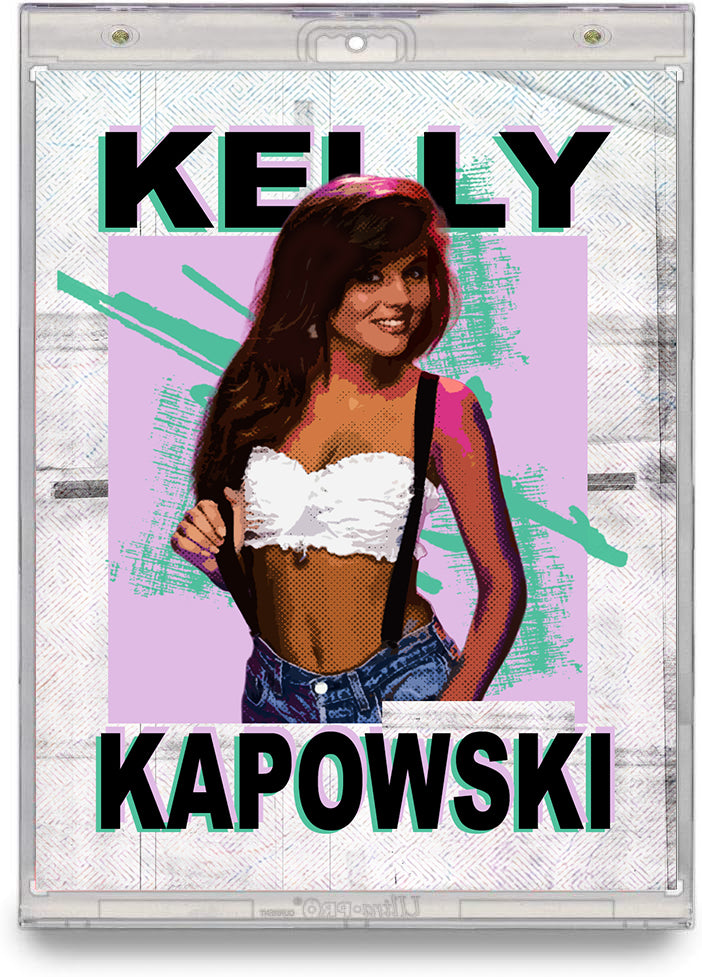Kelly Kapowski – "Saved by the Bell Tribute" – (1/1 Custom Card & 8x10)