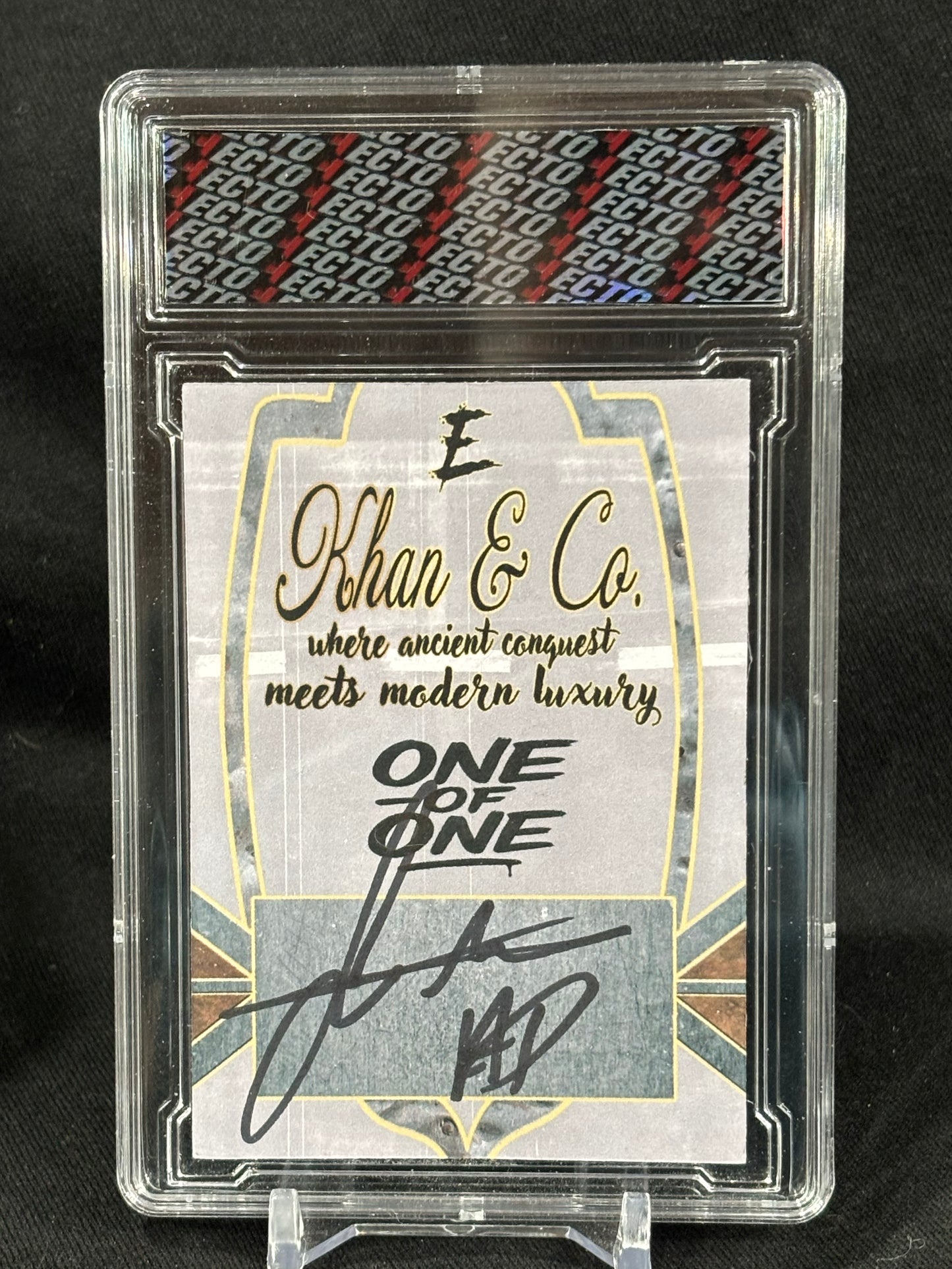 Khan & Co – “Luxury Armor Collection” – 1/1 Custom Cards (Sold Separately)