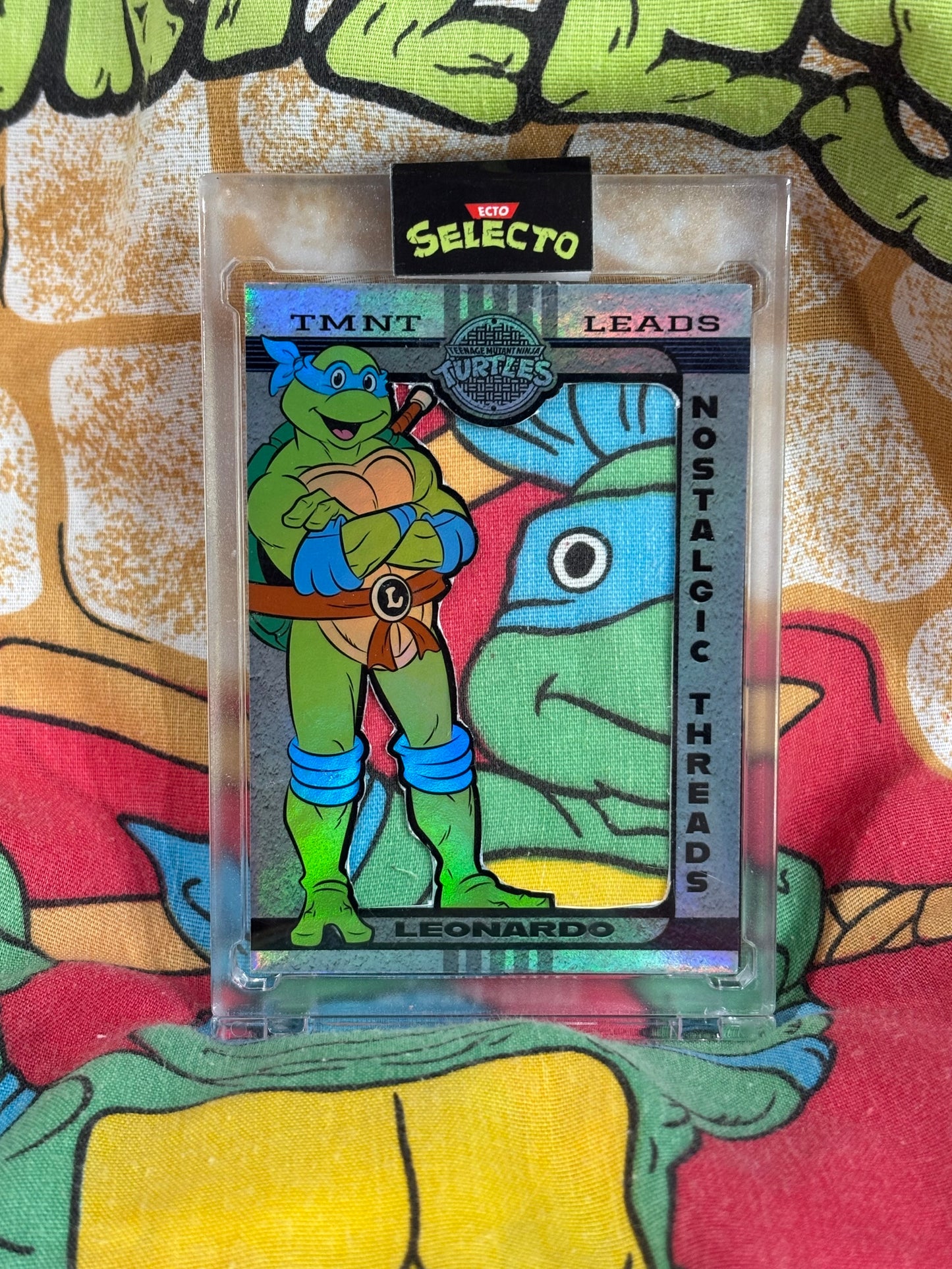 TMNT – "Nostalgic Threads" Relic Card Set – (Ecto Selecto 1/1 Relics)
