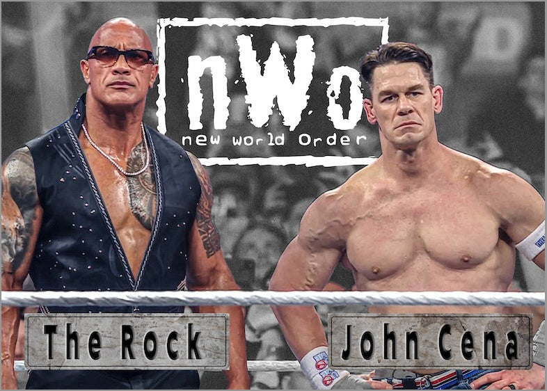 The Rock & John Cena β NWO Digital Art Download