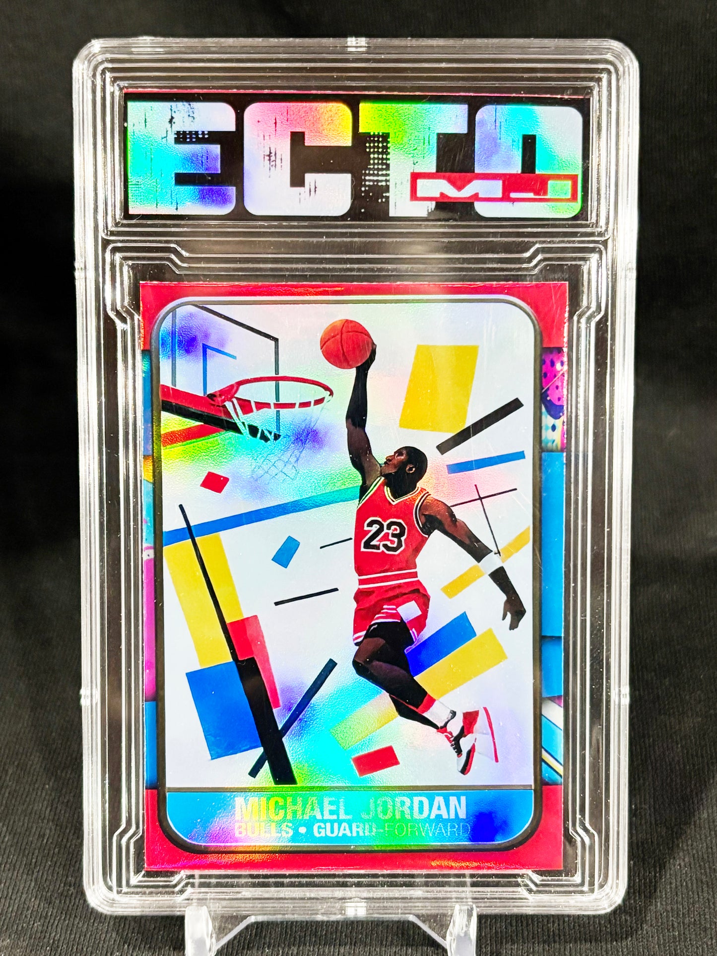 Michael Jordan – Suprematism Rookie Tribute (1/1) – Custom Slabbed Card