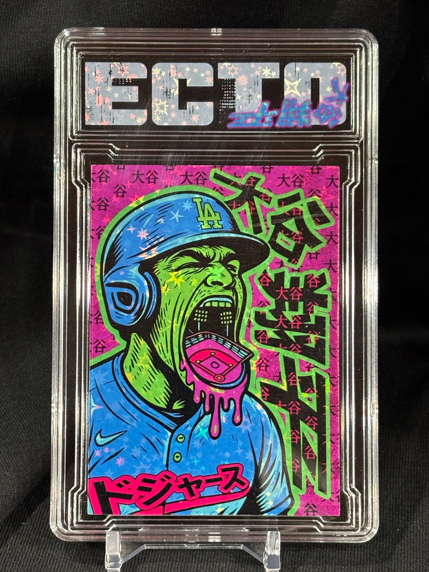 Shohei Ohtani – “Graffiti Grind” – (Ecto Selecto 1/1 Custom Card & 8x10s)