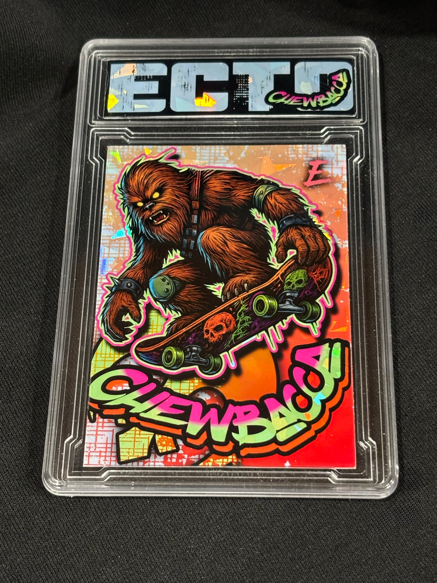 Chewbacca – “Skater Wookie” – (Ecto Custom 1/1 Card Set)