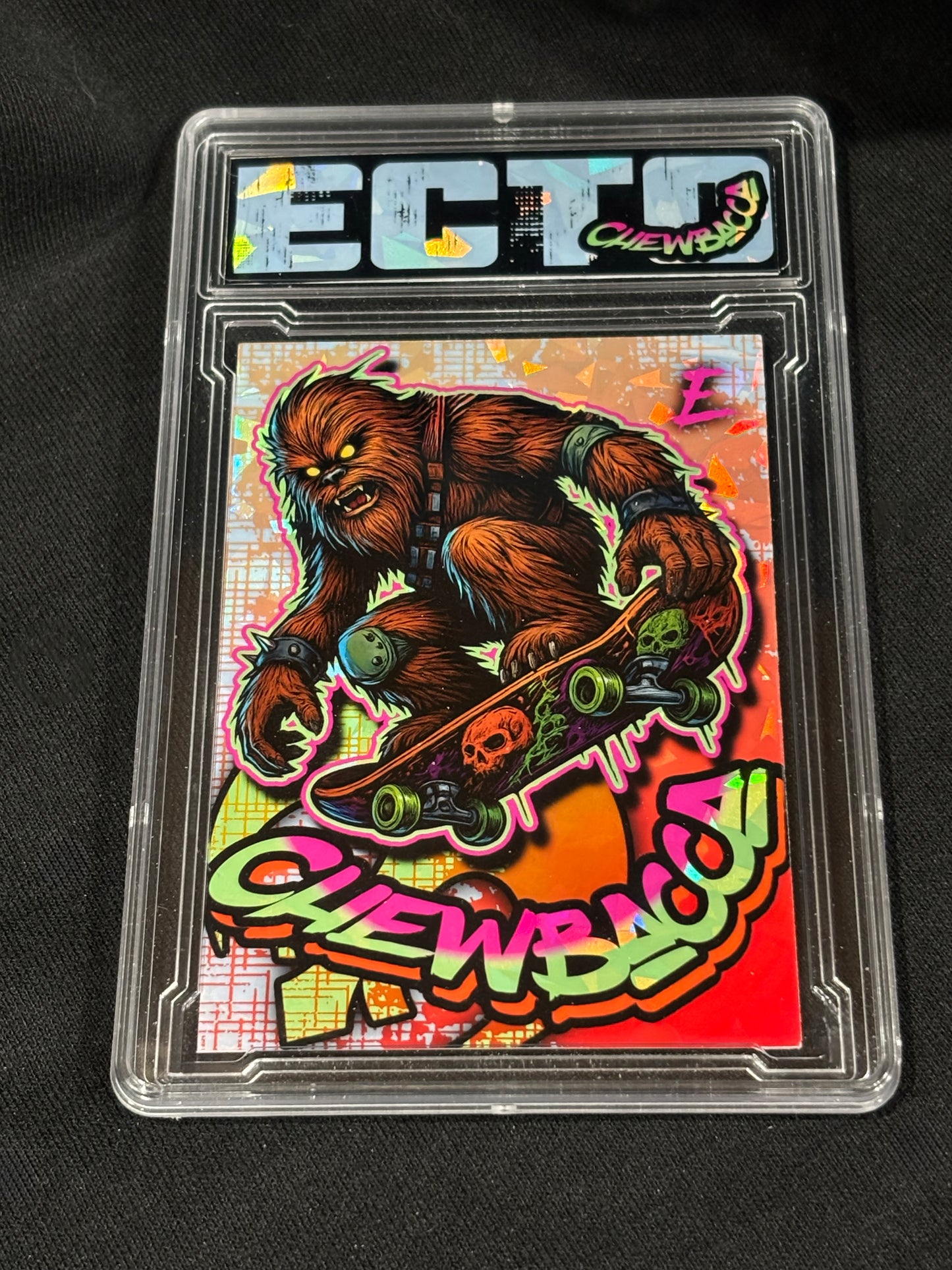 Chewbacca – “Skater Wookie” – (Ecto Custom 1/1 Card Set)